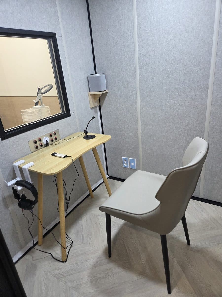 하나히어링 인천계산센터 청력측정 검사부스